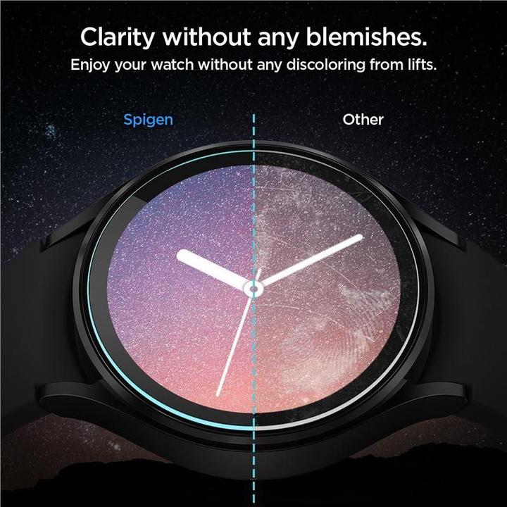 Immagine prodotto Spigen Glas.TR Sam Galaxy Watch 4/5 40mm Classic 2-Pack "EZ FIT" AGL05340 szkło hartowane