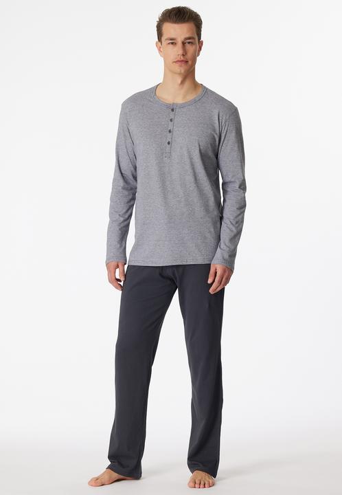 Image du produit Schiesser Avec patte de boutonnage Pyjama long (98)