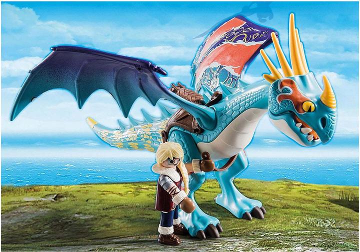 Actual product image Playmobil Dragon Racing: Astrid and Sturmpfeil (70728, Playmobil Dragons)