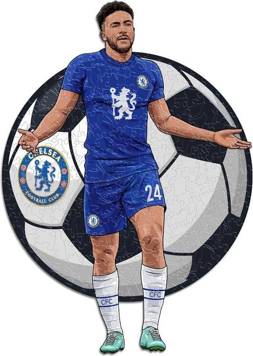 Image du produit Iconic Chelsea FC - Reece James - Puzzle en bois Taille L (500 pièces) (500 pièces)