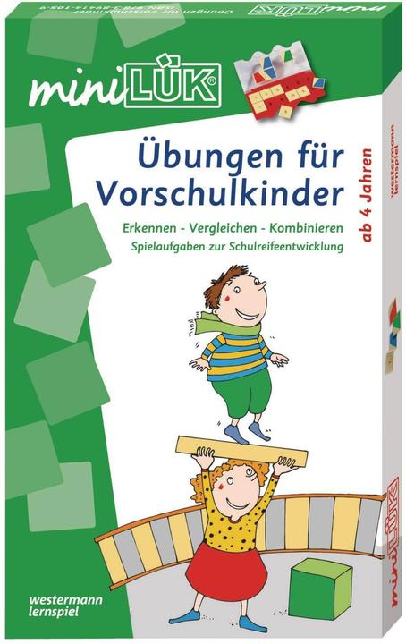Image du produit miniLÜK-Set Übungen für Vorschulkinder (Allemand, 2000)