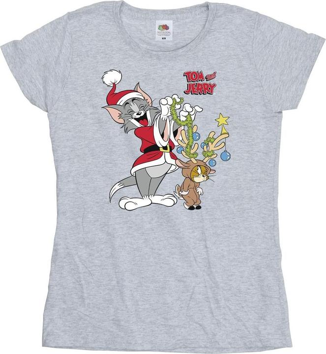 Tom & Jerry Christmas Reindeer TShirt (XXL)