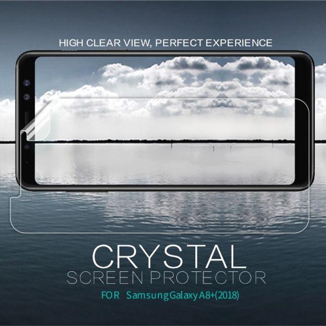 Actual product image Nillkin Super Clear Series (1 Piece, Samsung Galaxy A8+)