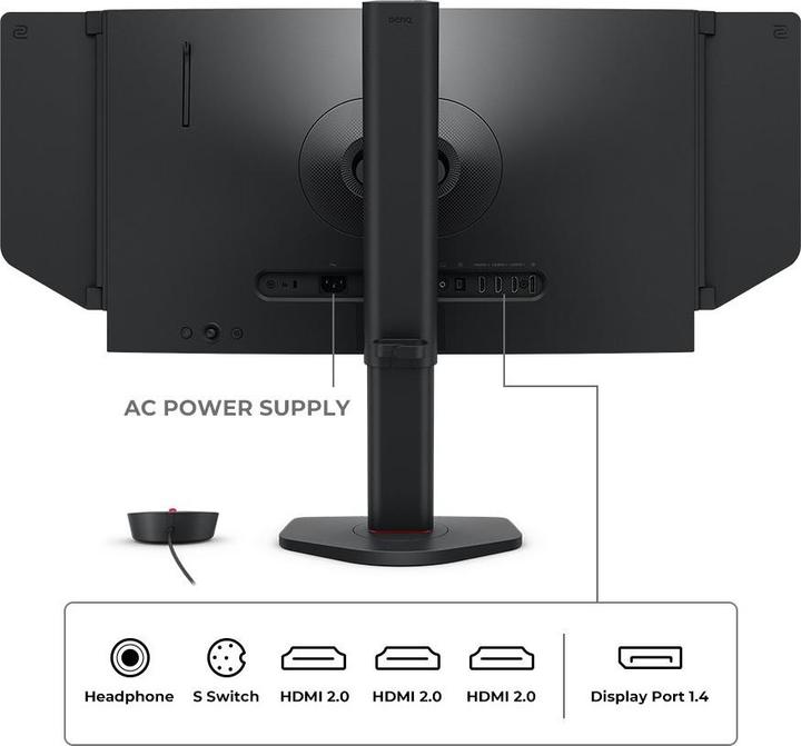 Actual product image BenQ Zowie XL2566X+ (1920 x 1080 pixels, 24.50")