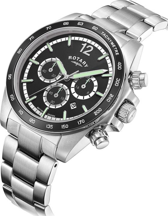 Actual product image Rotary GB05440/04 Henley Chronograph 41mm 10ATM (Chronograph, 41 mm)