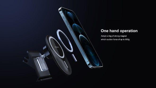 Produktbild Nillkin W2 Car Magnetic Wireless Charger for Tesla Model 3 & Model Y (7.50 W)