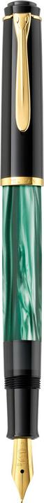 Actual product image Pelikan Fountain pen (Green, Gold, Black, Marble color, 1 x)