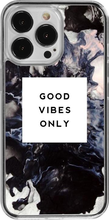 Produktbild PhoneLook Hülle transparent Marble Good Vibes Only (Apple iPhone 13 Pro)