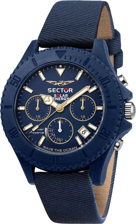 Actual product image Sector Wristwatch SAVE THE OCEAN R3271739001 (Sports watch, 44 mm)