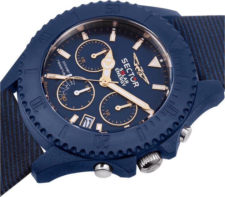 Actual product image Sector Wristwatch SAVE THE OCEAN R3271739001 (Sports watch, 44 mm)