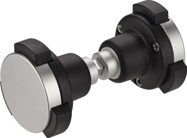 Produktbild Amf Knopfdrückerpaar 490GN Material Edelstahl drehbar Vierkantstift 8 mm (Türknopf)