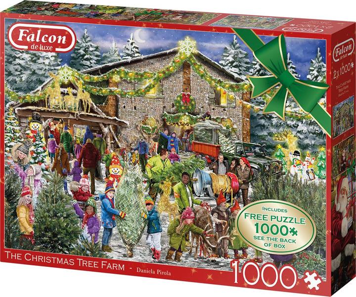 Produktbild Falcon The Christmas Tree Farm (1000 Teile)
