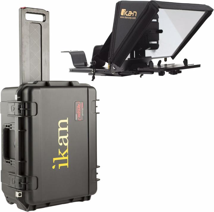 Ikan Elite Universal Tablet Teleprompter Travel Kit (Various video accessories)
