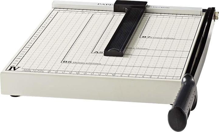 Immagine prodotto Nedis KÖNIG - Taglierina per carta - Formato A4 - Con blocco di sicurezza - Adatto per A4 e (8 lamelle, A4)