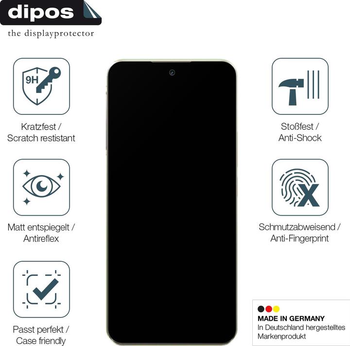 Actual product image Dipos Anti-Shock Screen Protector Matte (1 Piece, Realme Q3 5G)