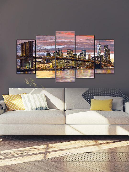 Actual product image Schipper Painting by numbers - New York at dawn
