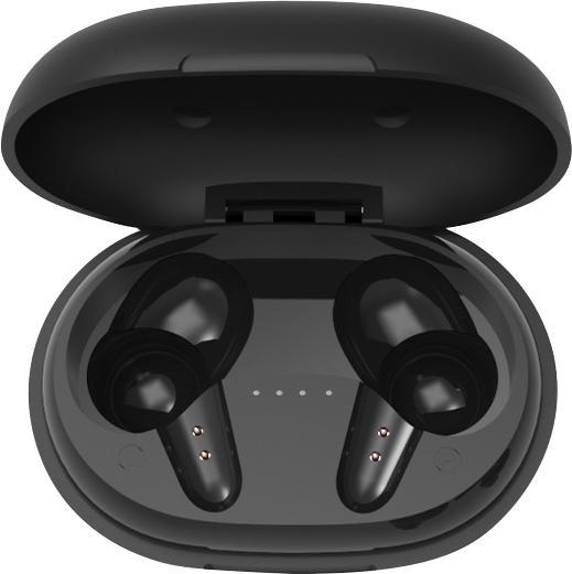 Actual product image Vivanco Bluetooth Headphones + Charging Box, Black (No noise cancelling, 12 h, Wireless)