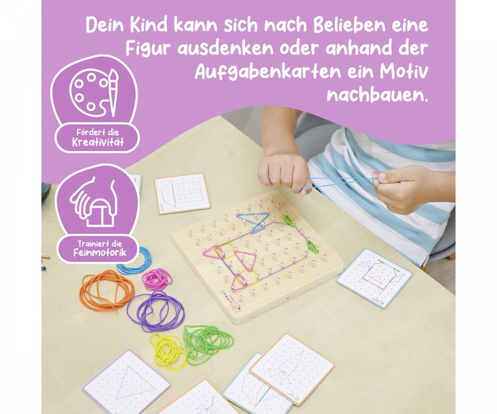 Produktbild Eichhorn EH Montessori Geometrie Brett (Deutsch)