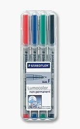 Image du produit Staedtler Lumocolor 316 (Multicolore, 0.60 mm, 4 x)