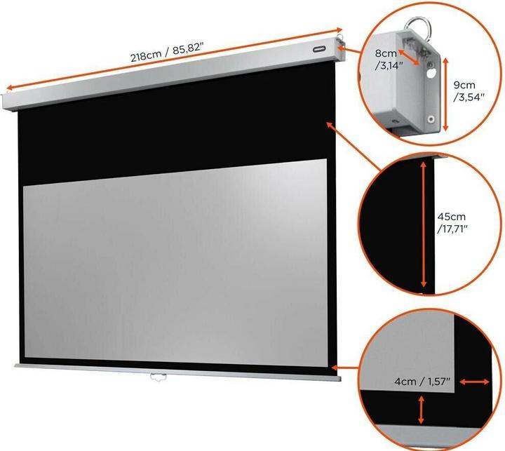 Produktbild Celexon Rollo Professional Plus (90.30", 16:9)