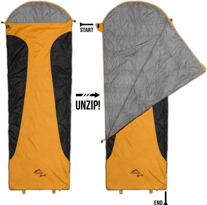 Actual product image Normani Ultralight Sleeping Bag Touring Summer Sleeping Bag - 8474 (210 cm)