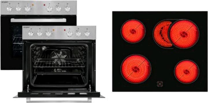 Immagine prodotto Exquisit Set da cucina EHE156-2.1UBZ-Set | Inoxlook