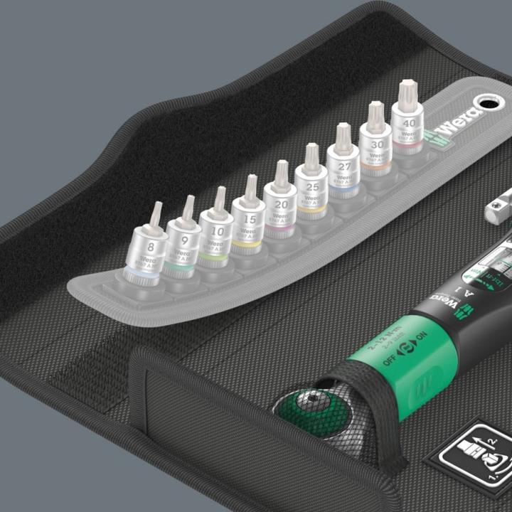 Actual product image Wera Safe-Torque A 1 Set Imperial 1 (1/4", 2 Nm, 12 Nm)