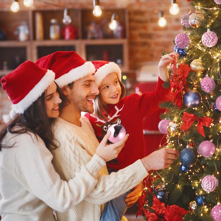 Image du produit Relaxdays Ensemble de boules de Noël (100 -pièce)
