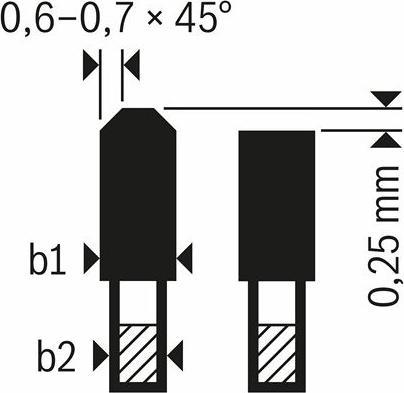 Productafbeelding Bosch Professional Zubehör Cirkelzaagblad Standaard voor Aluminium, 216x2,2/1,6x30, 64 tanden