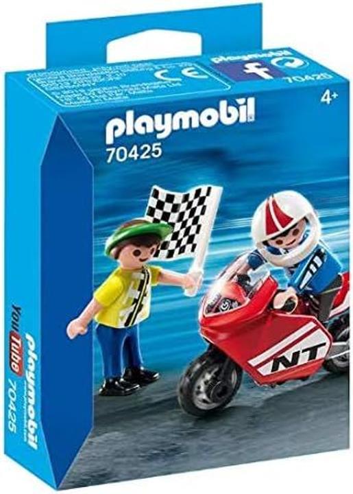Actual product image Playmobil Jungs mit Racingbike