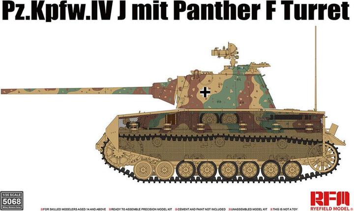 Produktbild Rye Field Model Pz.Kpfw.IV J mit Panther F Turret