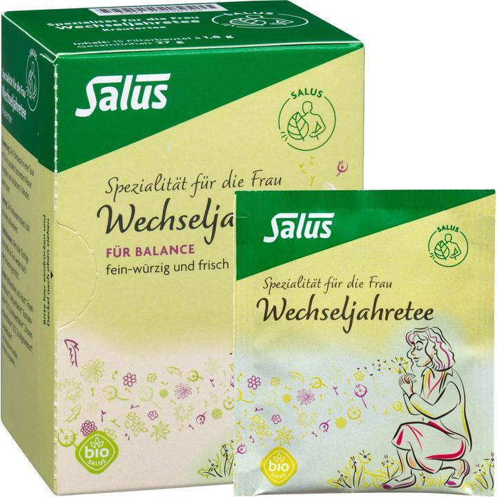 Image du produit Salus Tisane pour la ménopause, mélange de plantes, 15 pcs. Sachets filtres (27 g)