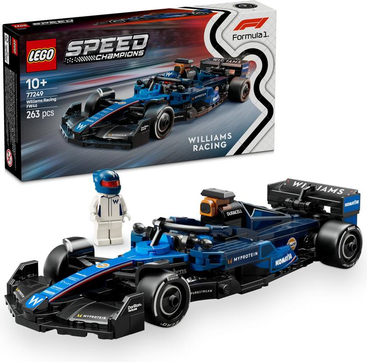 Produktbild LEGO Williams Racing FW46 F1 Rennauto (LEGO Speed Champions)
