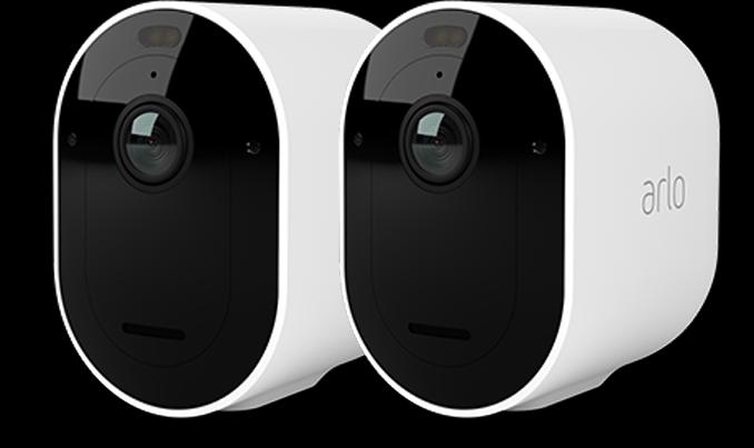 Actual product image Arlo Pro 4 Spotlight Camera, Set of 2 (2688 x 1520 pixels)