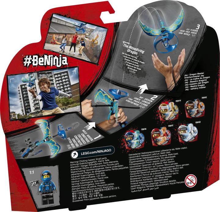 Actual product image LEGO Dragon Master Jay (70646, LEGO Ninjago)