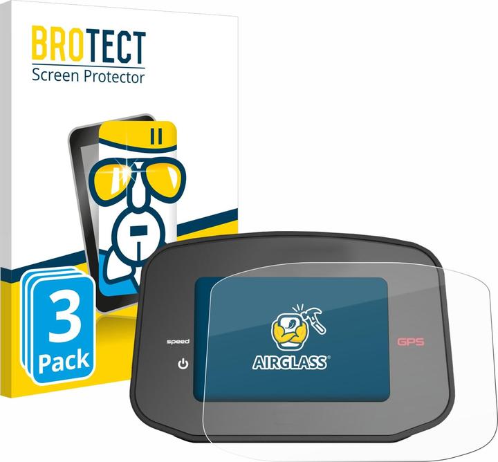 Actual product image BROTECT AirGlass bulletproof glass film
