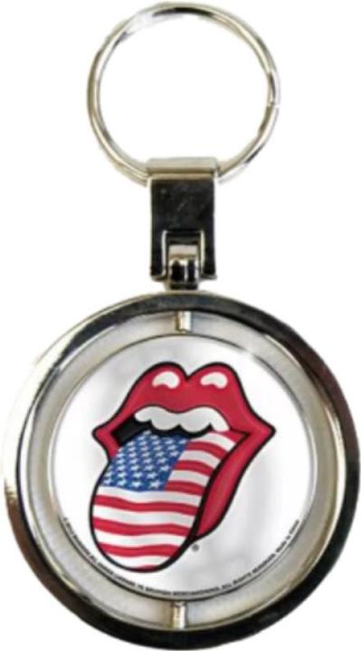 Immagine prodotto The Rolling Stones Portachiavi a forma di lingua del Regno Unito e degli Stati Uniti