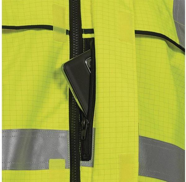 Productafbeelding Elysee Multinorm Parka Toivo Maat XL geel/navy (XL)