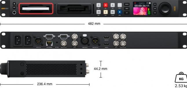 Immagine prodotto Blackmagic HyperDeck Studio 4K Pro