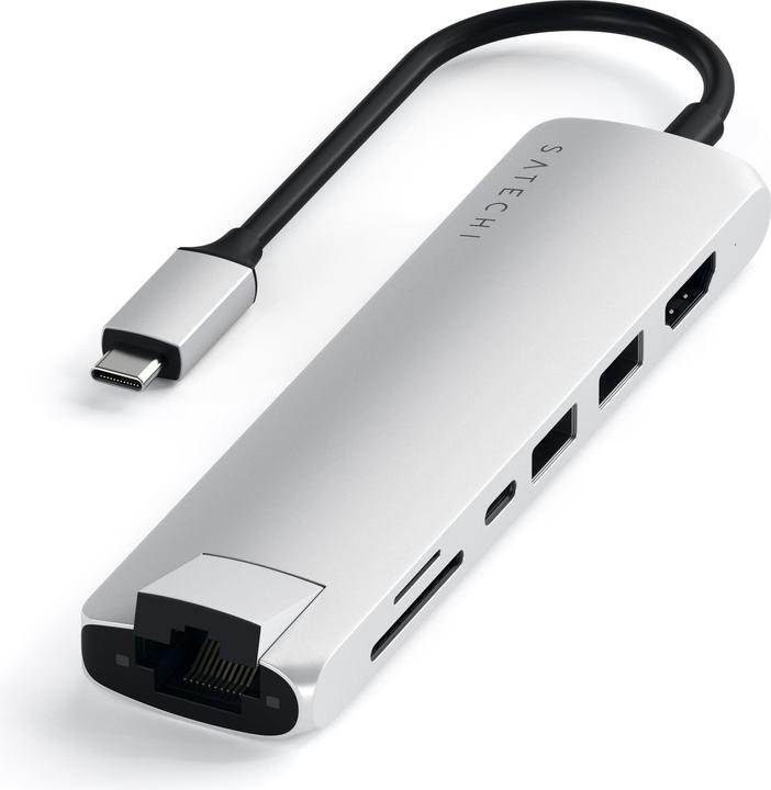 Productafbeelding Satechi USB-C Slanke Multi-poort (USB-C, 7 Havens)