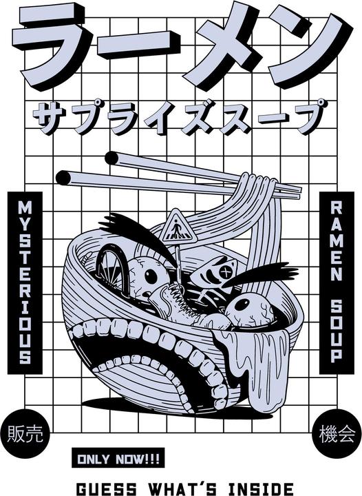 Image du produit The Original Ramen Company - T-shirt - Adulte (S)