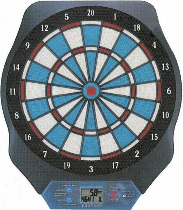 Actual product image Dartboard electronic with adapter DC100