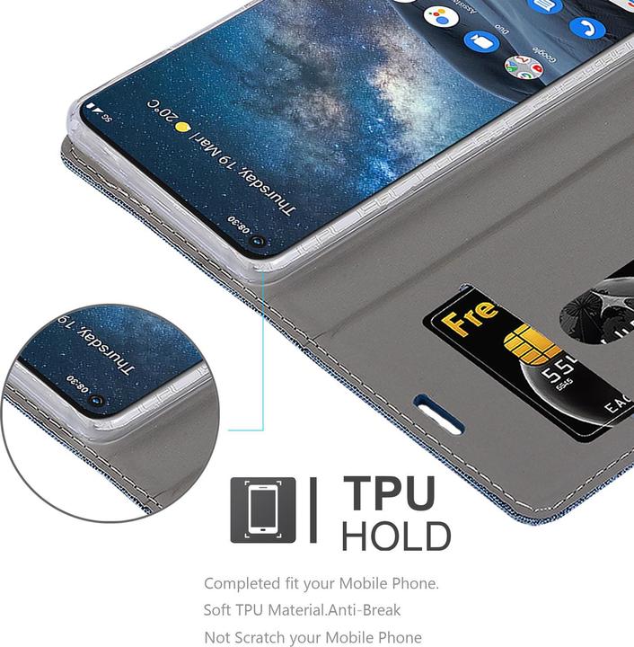 Image du produit Cadorabo Couverture look jeans Book (Nokia 8.3)