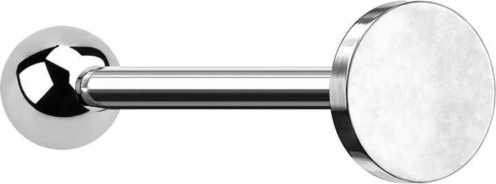 Immagine prodotto Star Piercing Micro Barbell silber mit Kugel und Scheibe (Acciaio chirurgico 316L, senza ottone)