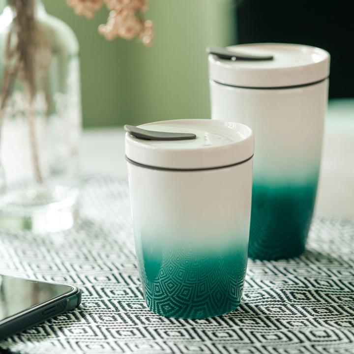 Produktbild Like. by Villeroy & Boch Becher Green Coffee To Go (350 ml, 1 x)