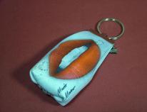 Kögler Lippen Schlüsselring / Börse, Mario Moreno, 14x4cm