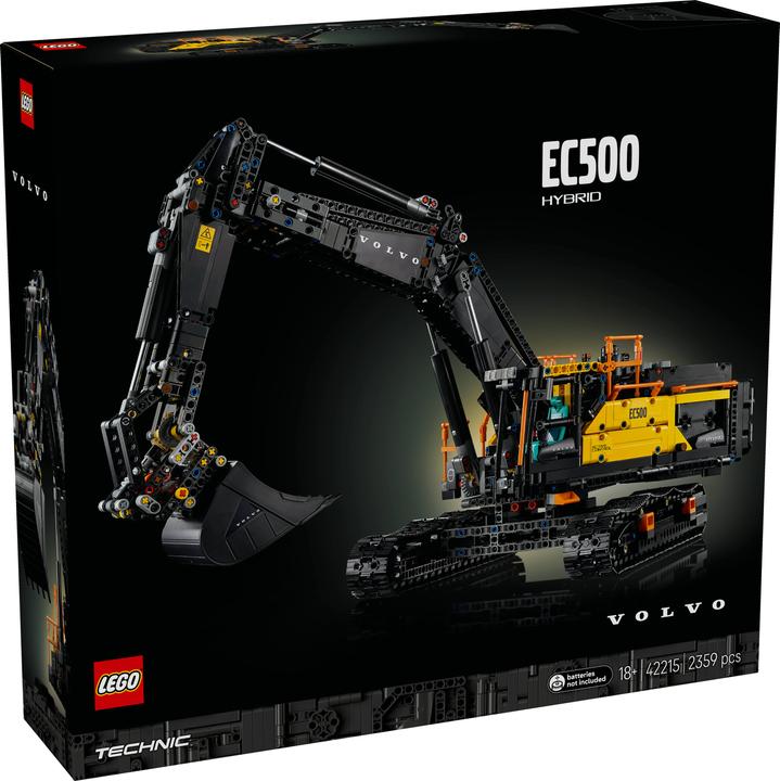 Produktbild LEGO Volvo EC500 Hybrid Bagger (42215, LEGO Technic)