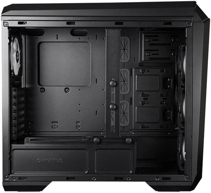 Actual product image Chieftec Geh STALLION III Tempered Glass - Tower - black (mATX, Mini-ITX, ATX)