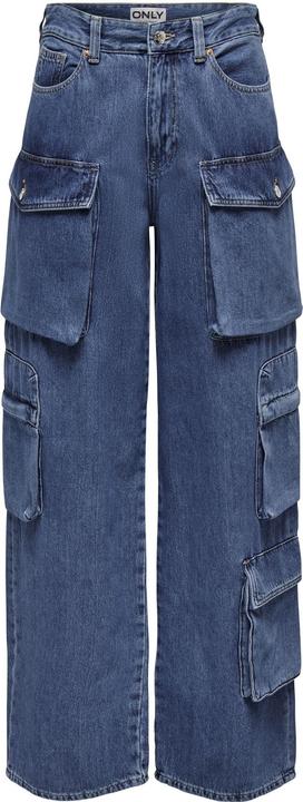 Produktbild Only ONLJamey Loose Baggy Cropped Mid Rise Jeans (W28/L32)