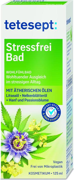 Produktbild Tetesept Badekonzentrat Stressfrei (125 ml, Badesalz)